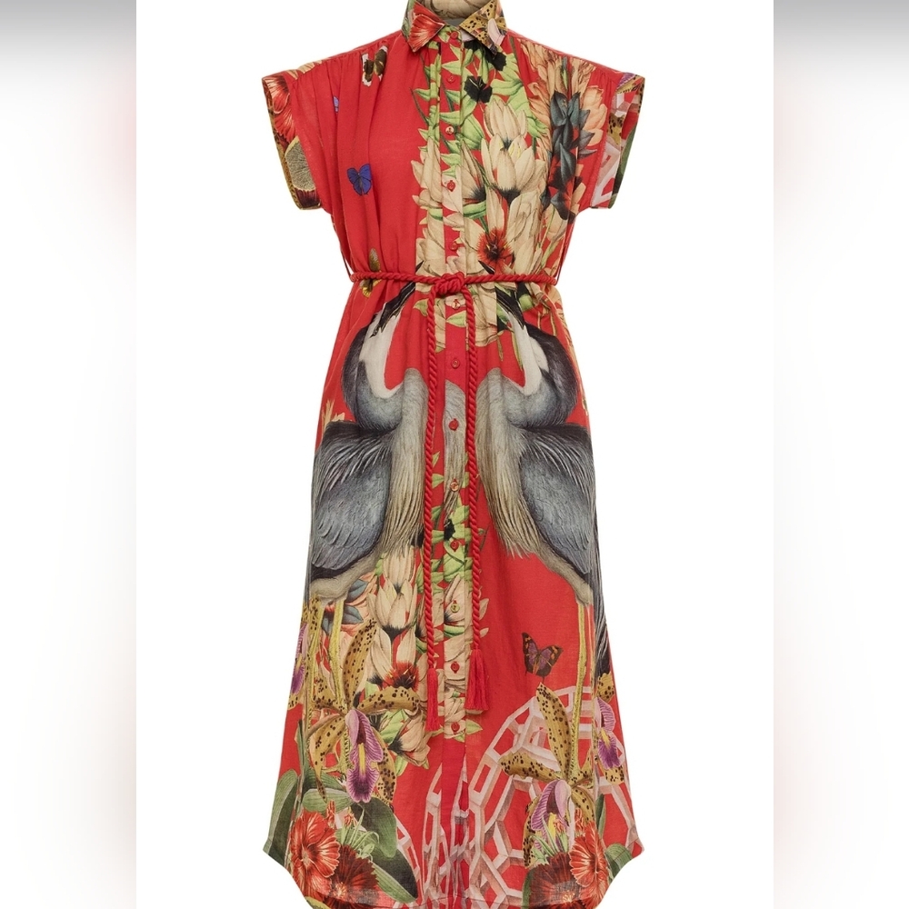 Anthropologie Carolina K Valerie Kaftan Dress